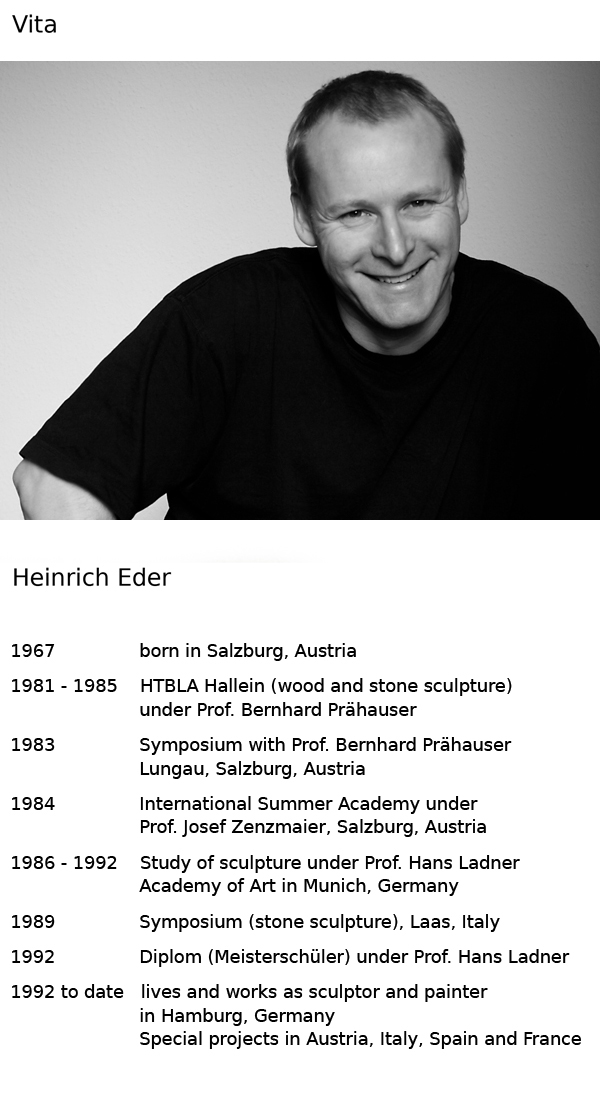 Bildhauer Heinrich Eder